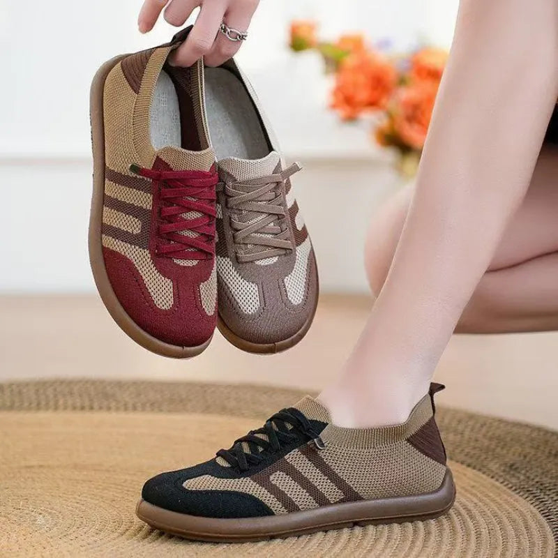 סניקרס אורטופדיות לנשים עם תמיכה חכמה ונוחות מרבית