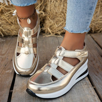 סנדלי נוחות אורתופדיים עם הגבהה נסתרת