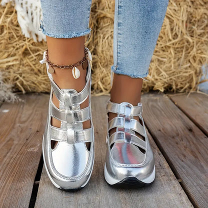 סנדלי נוחות אורתופדיים עם הגבהה נסתרת