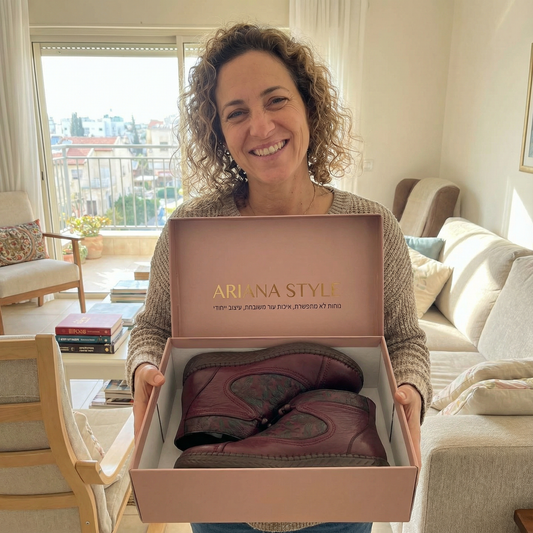 נעליים אורטופדיות מיוחדות למזג אוויר חורפי וגשום (עכשיו בהנחה)