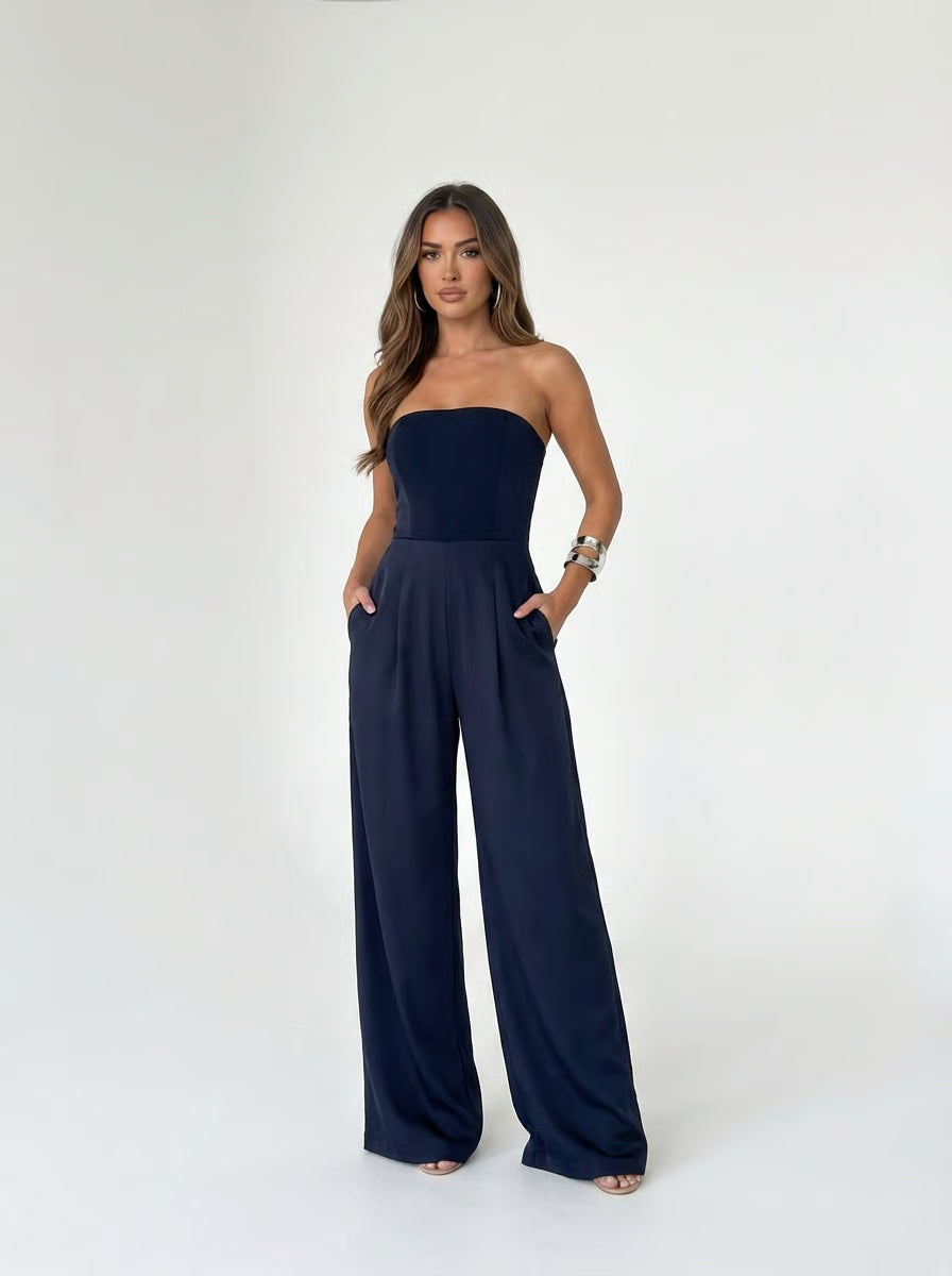 אוברול ערב מחטב לנשים – מראה יוקרתי ללא מאמץ