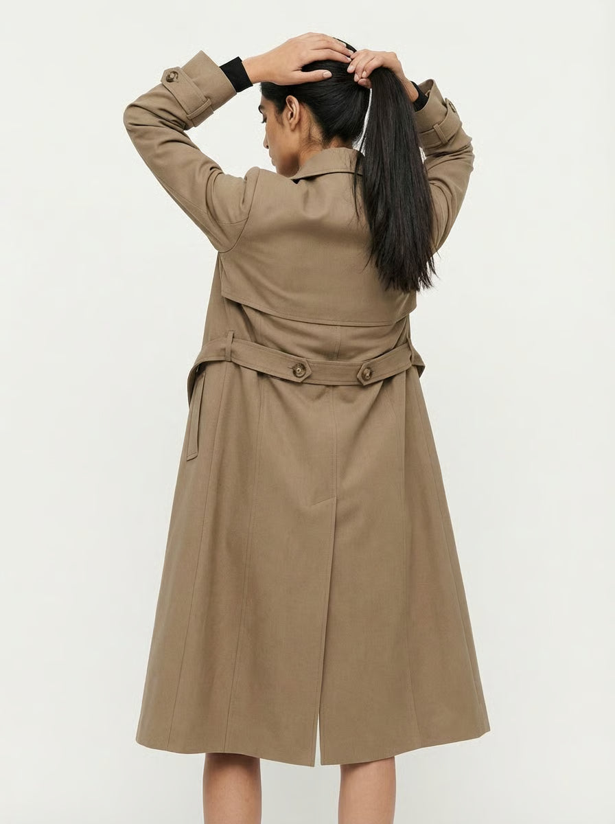 מעיל טרנץ׳ אופנתי מבית אריאנה סטייל