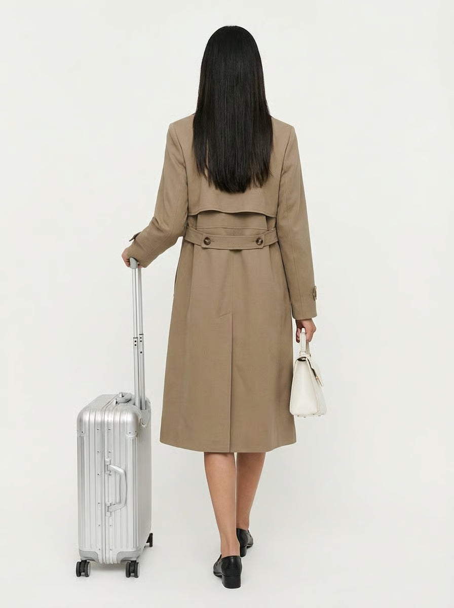 מעיל טרנץ׳ אופנתי מבית אריאנה סטייל